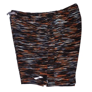 Brooks Running Shorts Mens Large Mesh Liner Athletic Gym SP23 211428 RUN HAPPY - Picture 1 of 12