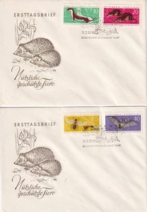 RDA FDC 869-72 SC 591-4 Animales protegidos - Imagen 1 de 1