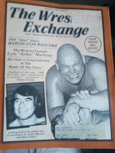 The Wrestling Exchange Magazine; September 1980; George Steele, Ric Flair; EX - Bild 1 von 2