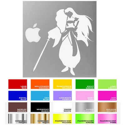 Multiple Color Inuyasha Sesshomaru Decal Sticker for Macbook Laptop Car Window - Image 1 of 4