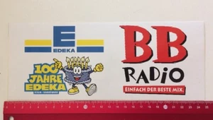 Aufkleber/Sticker A4: BB Radio - 100 Jahre Edeka Berlin Brandenburg (010416111) - Bild 1 von 1