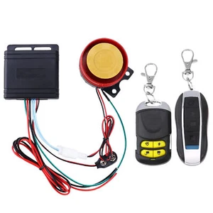 12V Remote Control Motorcycle Bike Anti-theft Security Alarm System - Picture 1 of 7