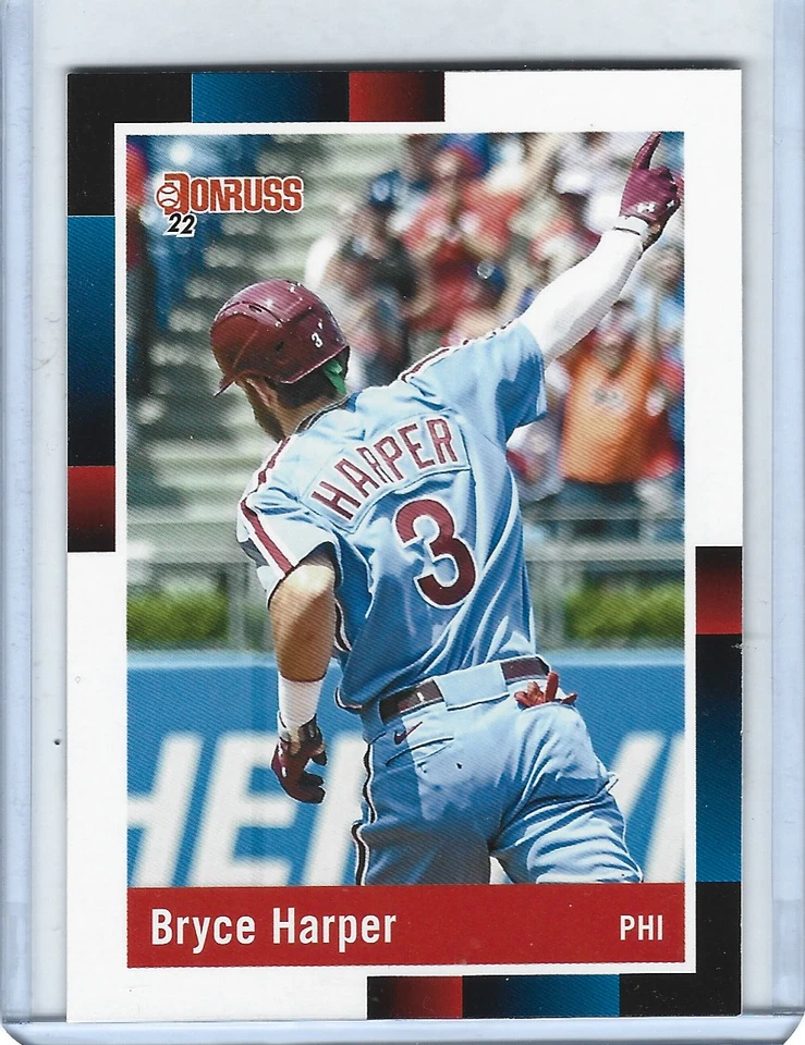 Tarjeta Donruss 2022 ⚾ Bryce Harper ⚾ Retro 1988 #251 Foto 1 de 1