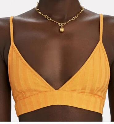 JONATHAN SIMKHAI Pixie Sujetador Bralette Camiseta sin mangas S~M~¡Nuevo y Auténtico! Foto 1 de 4