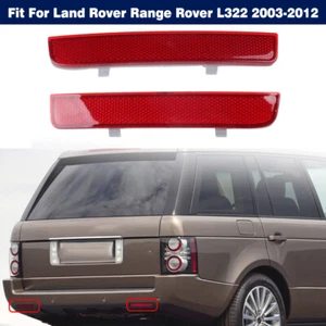1Pair Rear Reflector Tail Bumper Light For Land Rover Range Rover L322 2003-2012 - Picture 1 of 5