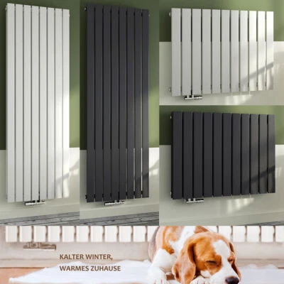 Heizkörper Flachheizkörper Paneelheizkörper Design Heizung Vertikal Horizontal - Bild 1 von 4
