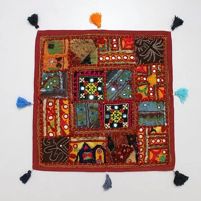 Multi color Home Decor Tropical Vintage Pillow Sham Couch Cushion Cover Lj - Image 1 of 4