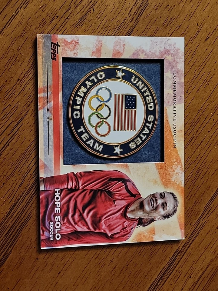 2012 Topps US Olympic Team Hope Solo #PIN-HS Pin Soccer - Image 1 of 1