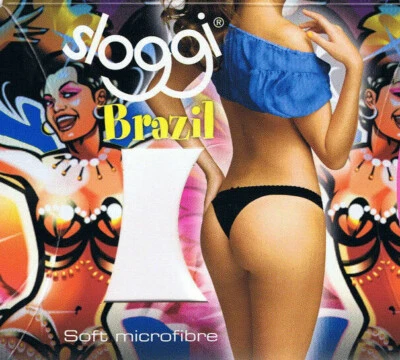 SOTTOCOSTO! SLOGGI Slip string soft microfibre collezione "BRAZIL" - Imagen 1 de 2