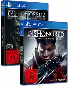 Dishonored Double Tod des Outsiders + Dishonored 2 - PS4 Playstation 4 NEU & OVP