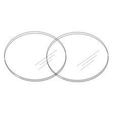 Ganaching Plate Acrylic Round Ganache Board Disc Cake Decorating Perspex (DS11)