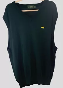 MASTERS AMEN CORNER PIMA BAUMWOLLE GRÜN GOLFWESTE XL EXTRA LARGE TOP ZUSTAND - Bild 1 von 3