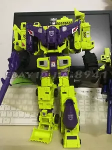 Nuovo Deformabile Robot Devastator 6 in 1 Action Figure 12" Ingegneria Camion Giocattoli - Foto 1 di 10