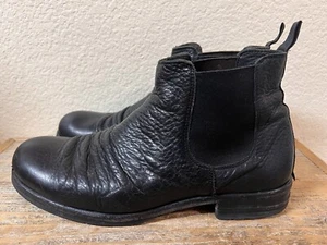 SHOTO BOOTS MENS BLACK LEATHER CHELSEA STYLE #51122 SIZE 11 - Picture 1 of 12