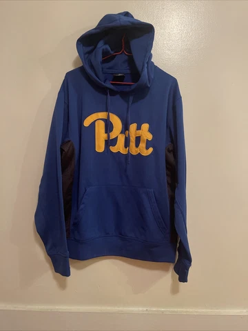 University of Pittsburgh Pitt Panthers Logo Hoodie Sweatshirt Men’s M Cover