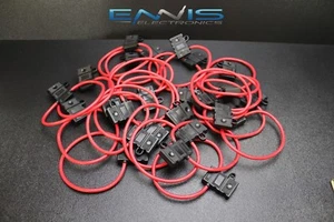 (25) 14 STÄRKE ATC SICHERUNGSHALTER INLINE AWG DRAHT KUPFER 12 V KLINGE WASSERDICHT EE - Bild 1 von 4