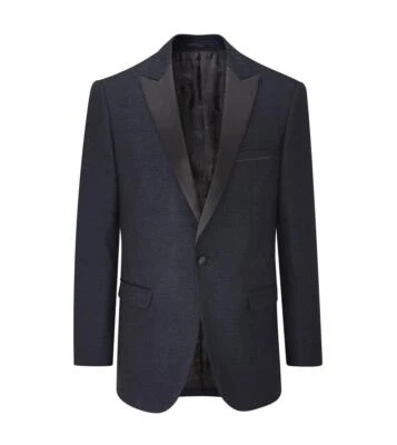 Veste De Costume Pour Dîner Skopes En Bleu Marine - Photo 1/4