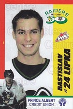 2001-02 Prince Albert Raiders #12 Ratislav Lipka
