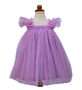 Tulle tutu dress Baby tulle dress Flower girl dress Toddler girls tutu dress - Picture 1 of 2