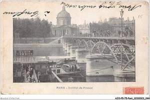 AJOP5-75-0449 - París - Puente - Institue de Francia - Imagen 1 de 2