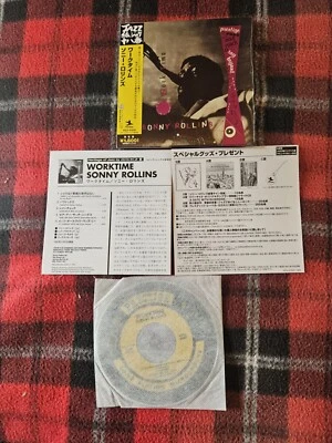 SONNY ROLLINS*RAY BRYANT,MAX ROACH / WORKTIME *JAPAN IMPORT CD ON PRESTIGE LABEL Foto 1 de 4