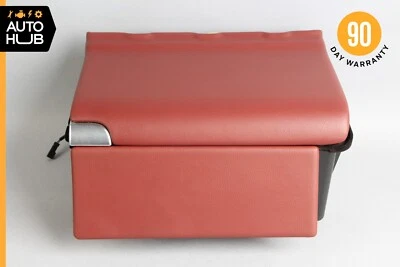 07-12 Mercede R230 SL550 Compartimento de almacenamiento trasero izquierdo lado del conductor rojo OEM 66k Foto 1 de 4