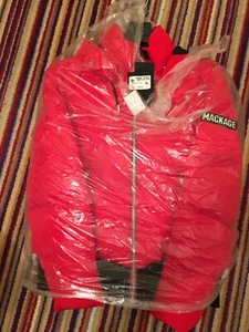 Mackage Aubrie Ladies Jacket Size 14 Red RRP£590 - Picture 1 of 7