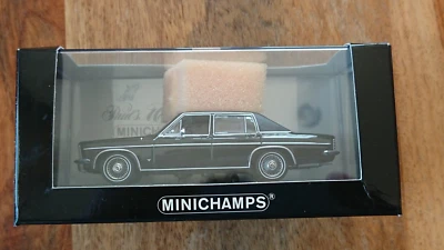 Minichamps 1:43 Pauls Model Art Opel Diplomat LHD Black Ltd Edition of 2400 NEW - Image 1 of 3