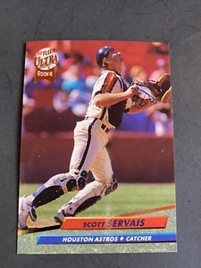 1992 Fleer Ultra - Baseball Card #496 - Scott Servais - Houston Astros - Picture 1 of 6