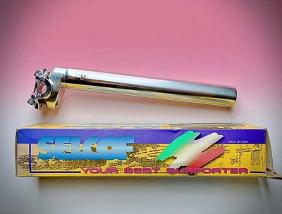 REGGISELLA NUOVO NOS Selcof lightweight CNC Seatpost 28,6 mm NEW NIB lungo 240mm - Immagine 1 di 4