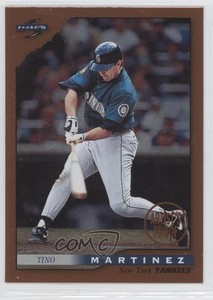 1996 Score Dugout Collection Series 2 Artist's Proof Tino Martinez #79