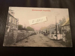 Postcard Anglesey, Newborough, real picture early 1900's. - Picture 1 of 2
