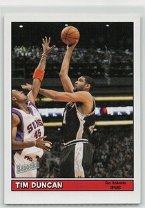 TIM DUNCAN L2005-06 Topps Bazooka #80 San Antonio Spurs