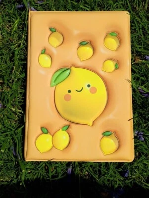 A5 Kawaii Squishy Lemon Diary – 200 Pages Cute Journal Gift for Teens & Kids - Image 1 of 4