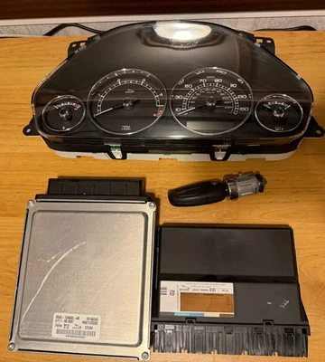 Jaguar X-Type 2.2d Auto ECU + IP + GEM + Chiave 9X43-12A650-AB 83.800 Miglia - Immagine 1 di 4