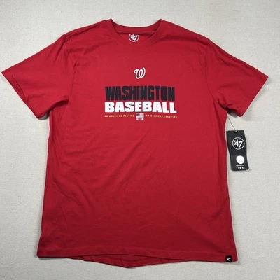 '47 Washington Nationals Shirt Mens XL Baseball MLB American Tradition T-Shirt - Image 1 of 4