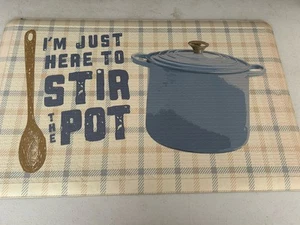 20'' x 34'' Kitchen Mat Comfort Cushion Chefs Floor Mat Anti Fatigue  Foam . - Picture 1 of 4