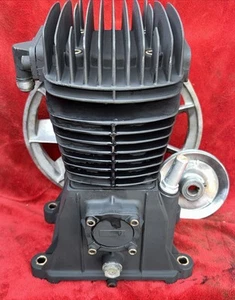ABAC B2800B Ingersol Rand Air Compressor Pump Pulleys Great Compression - Picture 1 of 12