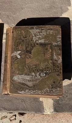 Rare Antique Book “The Living World” By J.W. Buel, Copyrighted 1891 Foto 1 de 4