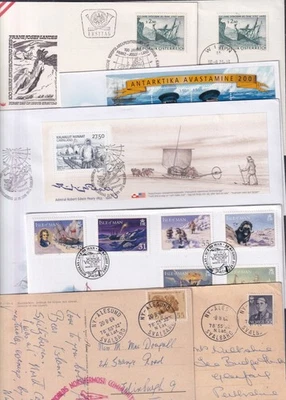 Polar Arctic Antarctic choice FDC cover Estonia Norway Sweden USA penguin ship - Image 1 of 3