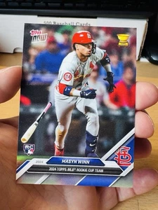 2024 Topps Now MLB Rookie Cup Team Masyn Winn Cardinals #RC-5 PR 6.970 RC - Bild 1 von 3