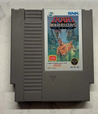 Ikari Warriors (Nintendo Entertainment System, 1987)TESTED AUTHENTIC CARTRIDGE - Image 1 of 4