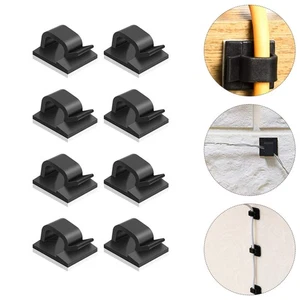 200 Pcs Clamp Line Card Wire Clamps Organiser Cord Organizer Clips - Afbeelding 1 van 12