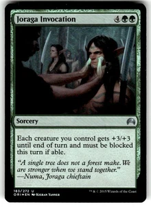 FOIL MTG Joraga Invocation Magic Origins Regular - Picture 1 of 2