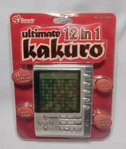 Ultimate 12 en 1 Kakuro Juego Electrónico Sellado de Fábrica - Imagen 1 de 2