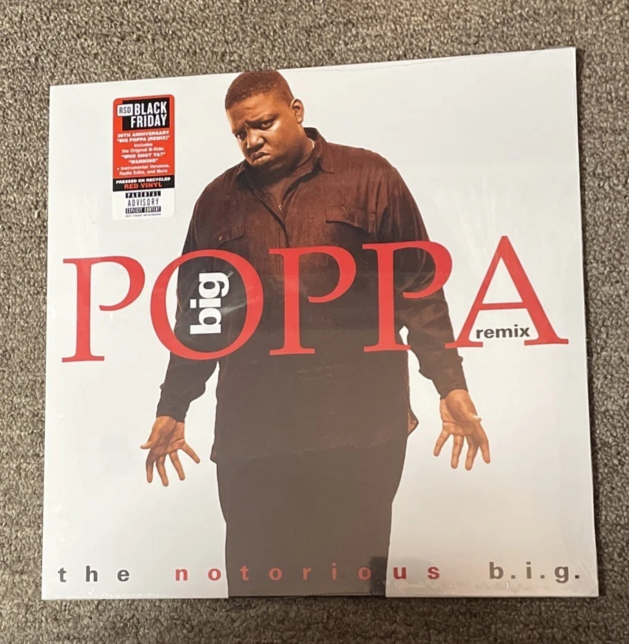 NOTORIOUS B.I.G. Big Poppa Remix USA EP Color Vinyl RSD BK Friday 2025 - Image 1 of 1