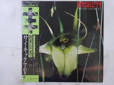 Psychic TV Dreams Less Sweet Epic 25 3P-489 Japan shrink VINYL LP OBI Foto 1 de 3