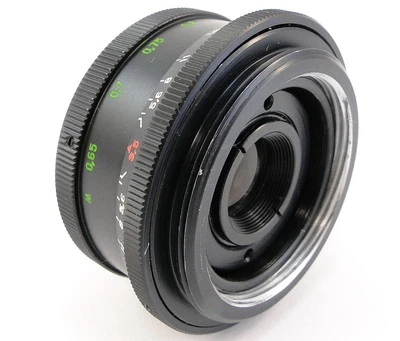 ⭐ОБСЛУЖИВАЕМЫЙ⭐ INDUSTAR 50-2 50 мм f/3.5 блин объектив M42 Canon EOS Lumix Sony A 7 9  - Изображение 1 из 4