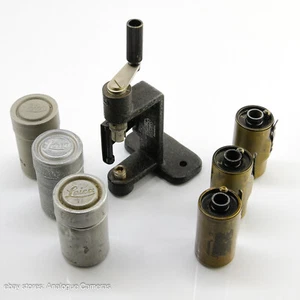 Leitz Leica AFLOO Film Spool Loader with 3 FILCA and Leica Canisters - Picture 1 of 10