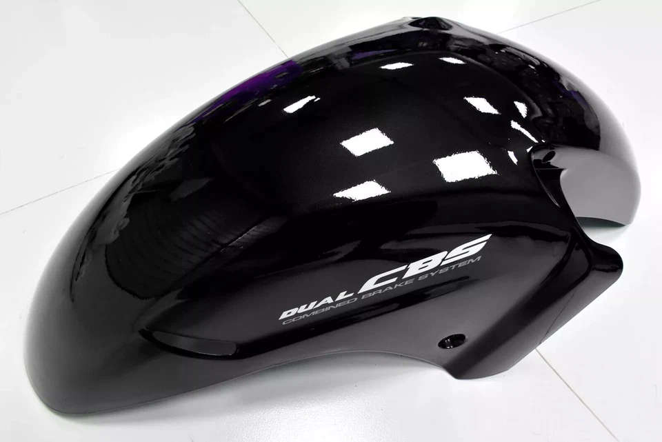 Protector de barro para guardabarros delantero negro brillante para Honda CBR1100XX Blackbird 1996-2007 Foto 1 de 1